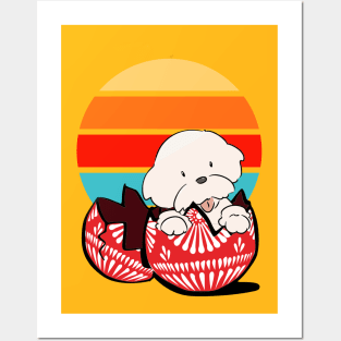 Dog in the Egg Posters and Art